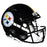 Devin Bush Signed Pittsburgh Steelers Speed Full-Size Replica Black Football Helmet (JSA) - RSA