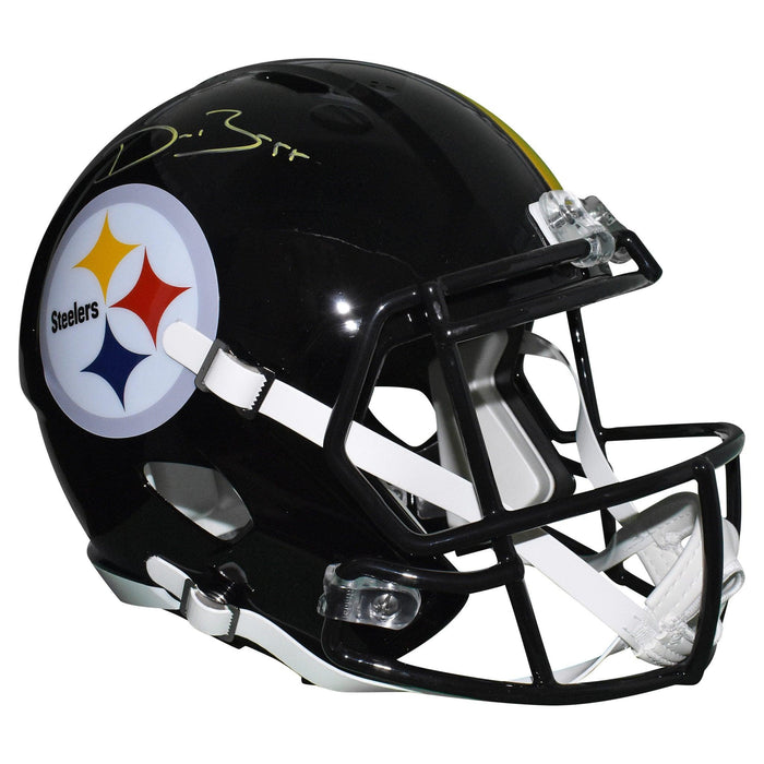 Devin Bush Signed Pittsburgh Steelers Full-Size Speed Replica Football Helmet (JSA) - RSA