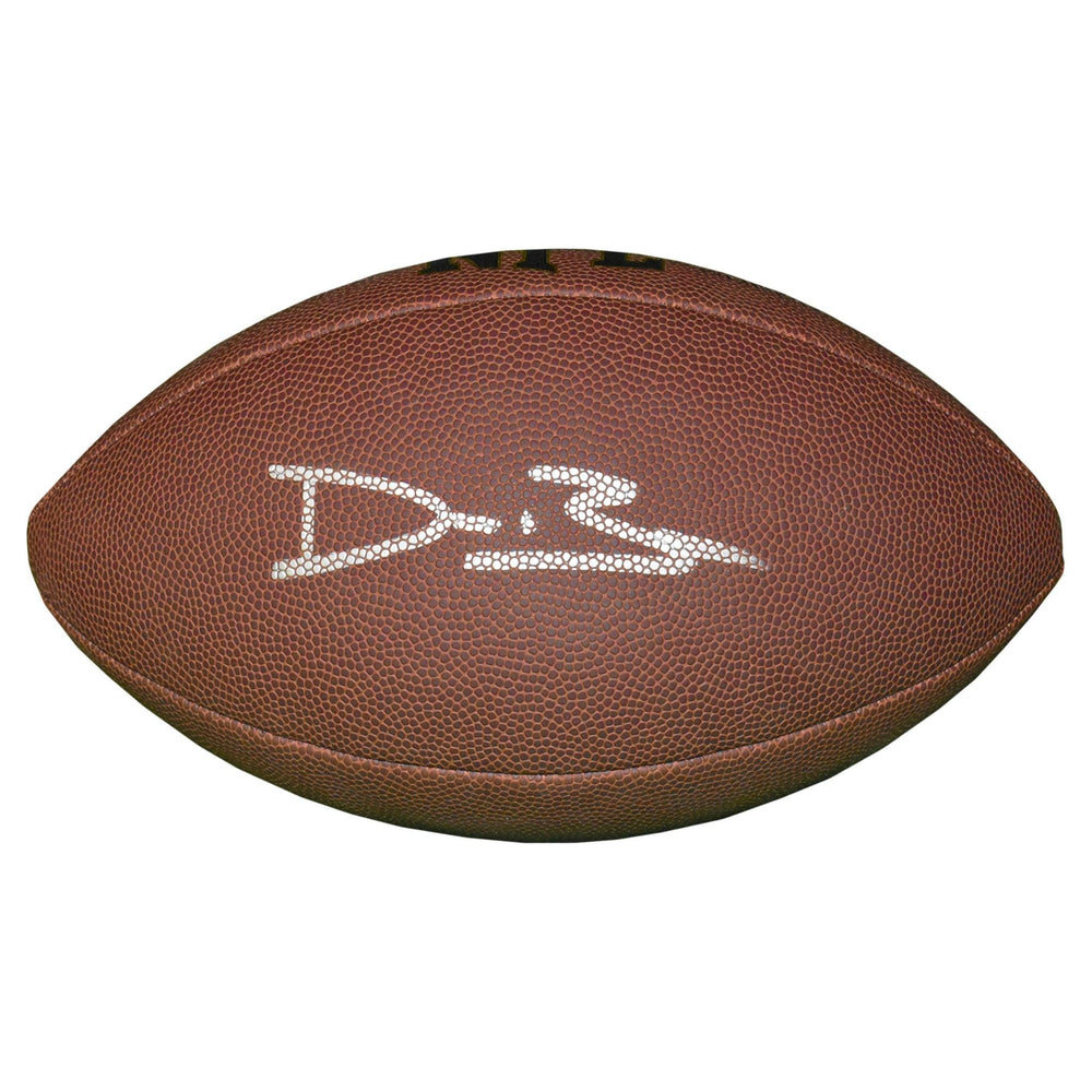 Devin Bush Signed Wilson NFL Football (JSA) - RSA