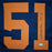 Dick Butkus Signed HOF 79 Pro-Edition Color Rush Football Jersey (JSA) - RSA