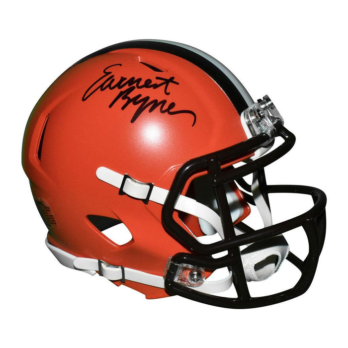 Earnest Byner Signed Cleveland Browns Speed Mini Football Helmet (JSA) - RSA