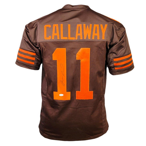 Nike Cleveland Browns No11 Antonio Callaway Brown Men's Stitched NFL Limited Rush 100th Season Jersey