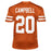 Earl Campbell Signed Texas College Orange Football Jersey (JSA) - RSA