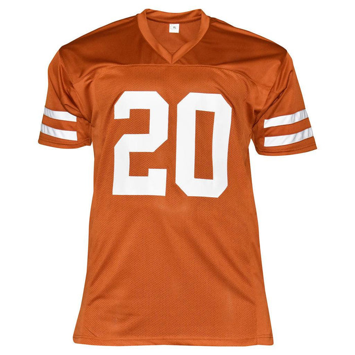 Earl Campbell Signed Texas College Orange Football Jersey (JSA) - RSA