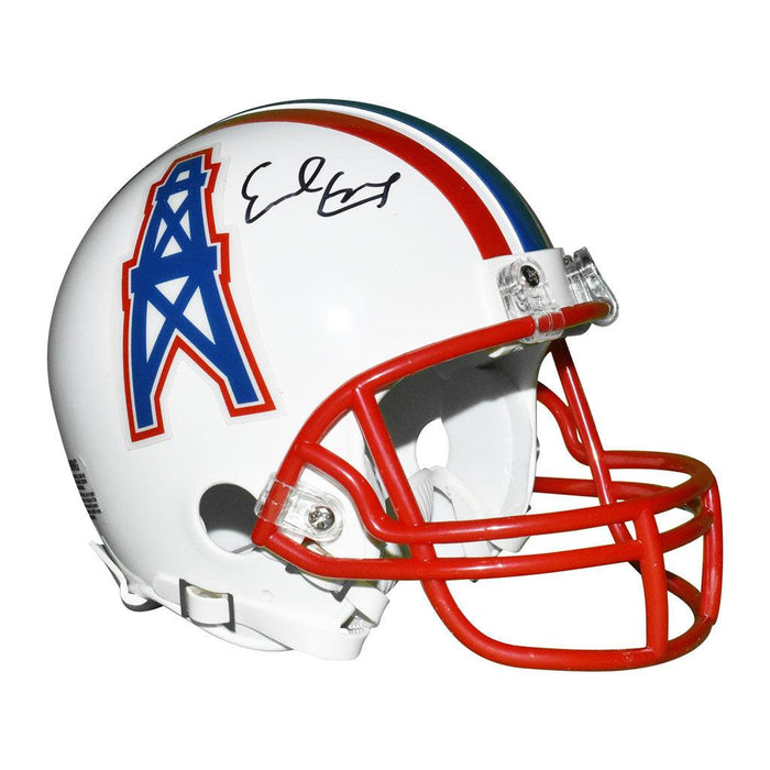 Earl Campbell Houston Oilers Signed Mini Helmet Earl Campbell