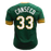 Jose Canseco Autographed Pro Style Green/Yellow Baseball Jersey (JSA) - RSA