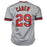 Rod Carew Signed California Grey Baseball Jersey (JSA) - RSA