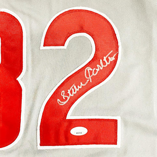 Steve Carlton Signed Philadelphia Grey Baseball Jersey (JSA) - RSA
