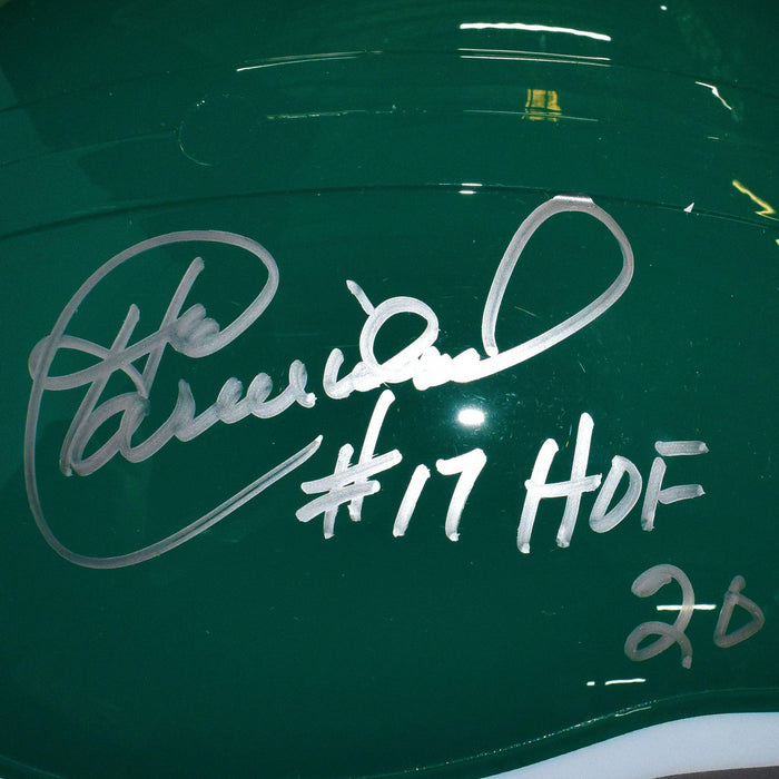 Harold Carmichael Signed Philadelphia Eagles Replica Helmet (JSA) HOF Inscription Included - RSA