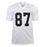 Dave Casper Signed HOF 02 Inscription Los Vegas White Football Jersey (JSA) - RSA