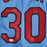 Orlando Cepeda Signed St. Louis Blue Baseball Jersey (JSA) - RSA