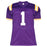 Ja'Marr Chase Signed LSU College Purple Football Jersey (JSA) - RSA