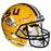 Ja'Marr Chase Signed Purple Ink LSU Tigers Full-Size Schutt Replica Yellow Football Helmet (JSA) - RSA