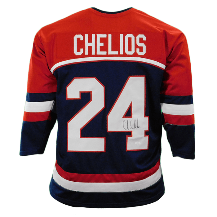 Chris Chelios Signed USA Blue Jersey (JSA) - RSA
