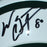 Wayne Chrebet Signed New York Jets Mini Replica White Football Helmet (JSA) - RSA