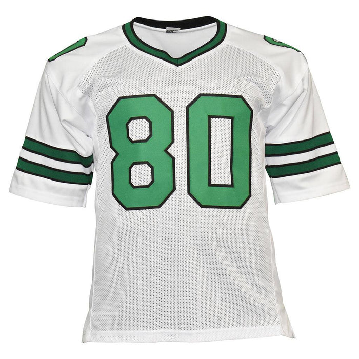 Wayne Chrebet Signed New York White Football Jersey (JSA) - RSA