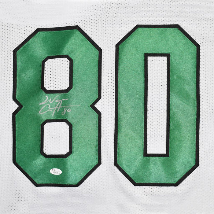 Wayne Chrebet Signed New York White Football Jersey (JSA) - RSA