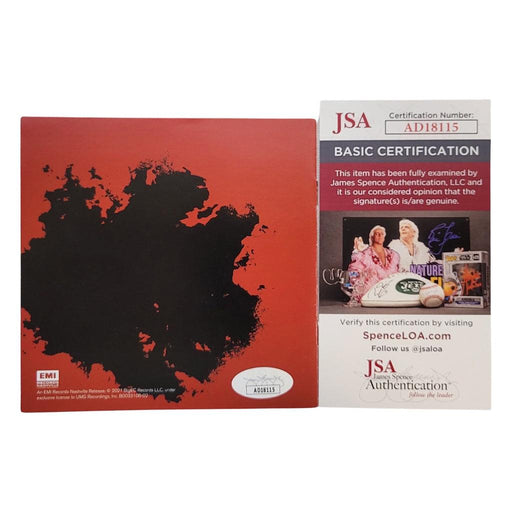 Eric Church Signed Heart CD Booklet (JSA) - RSA