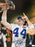 Dallas Clark Signed Indianapolis Colts 11x14 Trophy Photo (JSA) - RSA