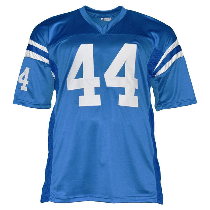 Dallas Clark Signed Indianapolis Pro Blue Football Jersey (JSA) - RSA