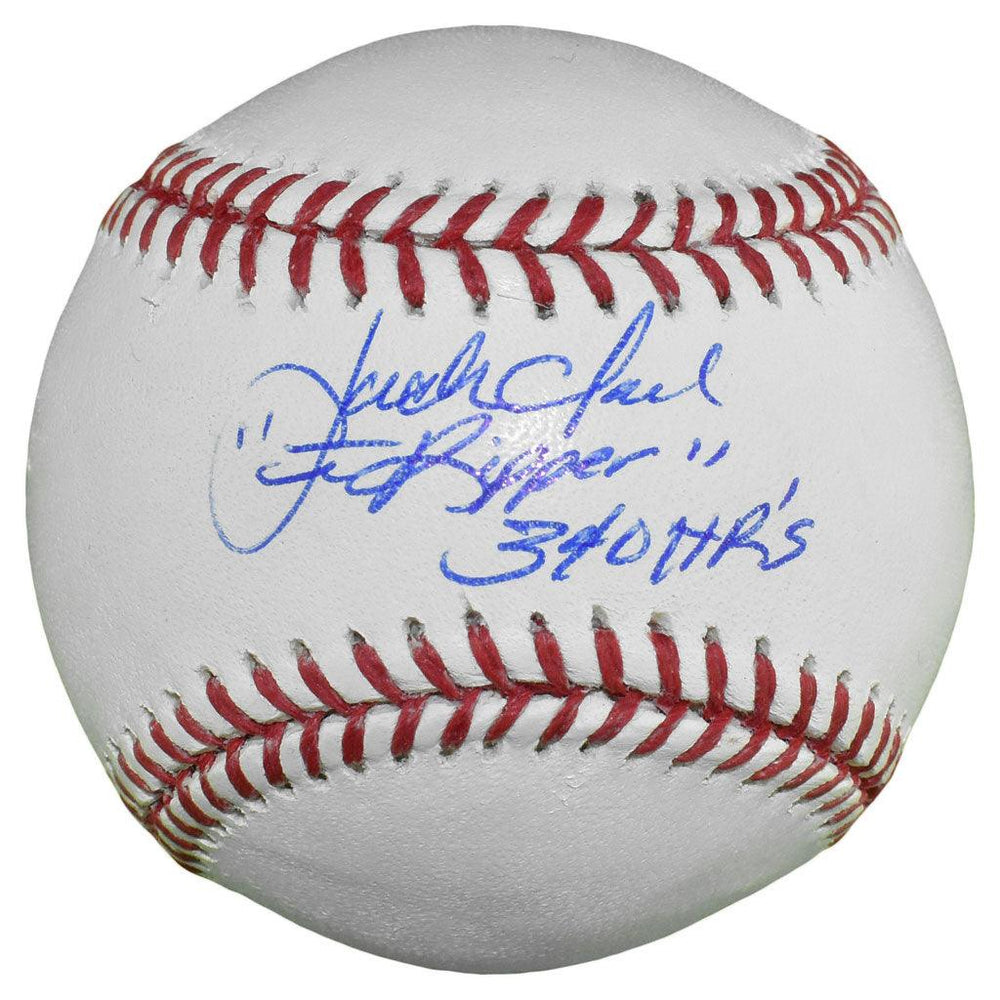 Jack Clark Signed Ripper 340 HRs Inscription Rawlings Official Major League Baseball (JSA) - RSA