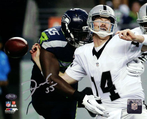 Frank Clark Autographed 8x10 Photo Seattle Seahawks MCS Holo Stock #94272 - RSA