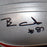 Ben Coates Signed New England Patriots Mini Football Helmet (JSA) - RSA