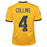 Nico Collins Signed Michigan College Yellow Football Jersey (JSA) - RSA