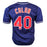 Bartolo Colon Signed Cleveland Blue Baseball Jersey (JSA) - RSA