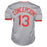Dave Concepcion Signed Cincinnati Grey Baseball Jersey (JSA) - RSA