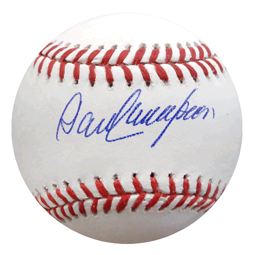 Dave Concepcion Autographed Official MLB Baseball (JSA) - RSA