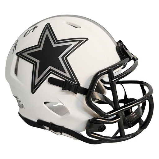 Amari Cooper Signed Dallas Cowboys Lunar Eclipse Speed Mini Replica Football Helmet (JSA) - RSA