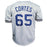 Nestor Cortes Signed New York Grey Baseball Jersey (Beckett) - RSA