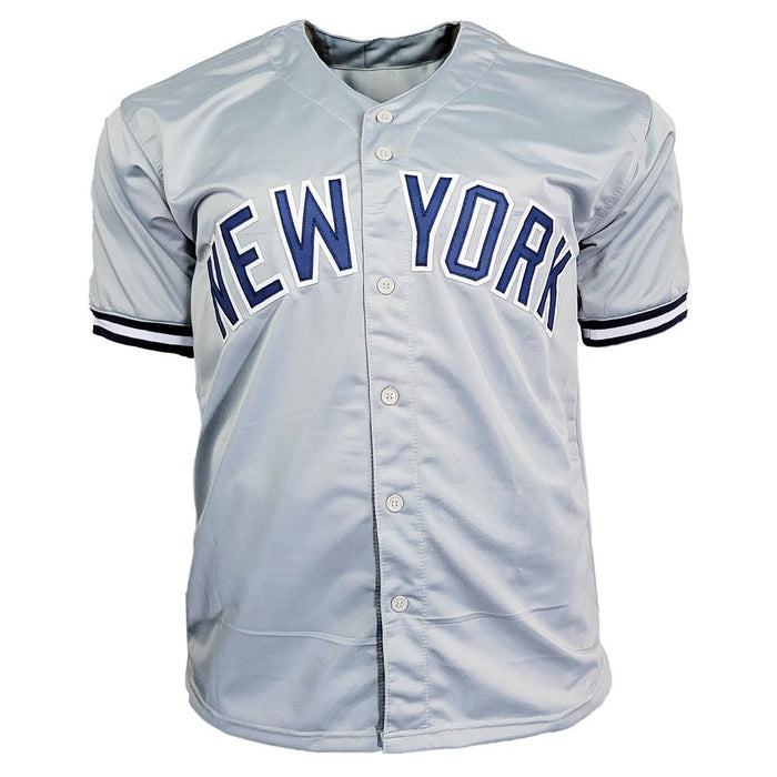 Nestor Cortes Signed New York Grey Baseball Jersey (Beckett) - RSA