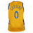 DeMarcus Cousins Autographed "The Bay" Basketball Jersey Yellow (JSA) - RSA