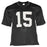 Michael Crabtree Signed Oakland Black Football Jersey (JSA) - RSA