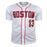 Carl Crawford Signed Boston White Baseball Jersey (JSA) - RSA
