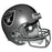 Maxx Crosby Signed Las Vegas Raiders Full-Size Replica Silver Football Helmet (JSA) - RSA