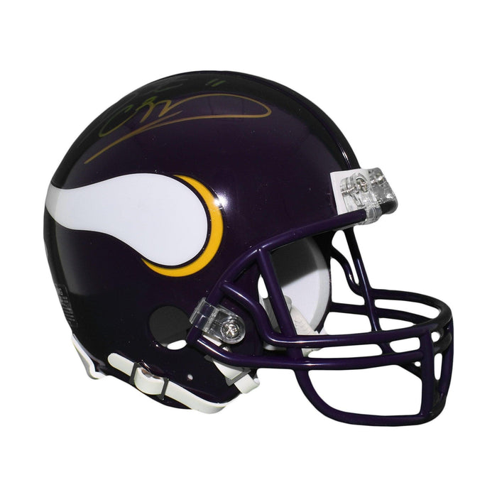 Daunte Culpepper Signed Minnesota Vikings Mini Football Helmet (Beckett) - RSA
