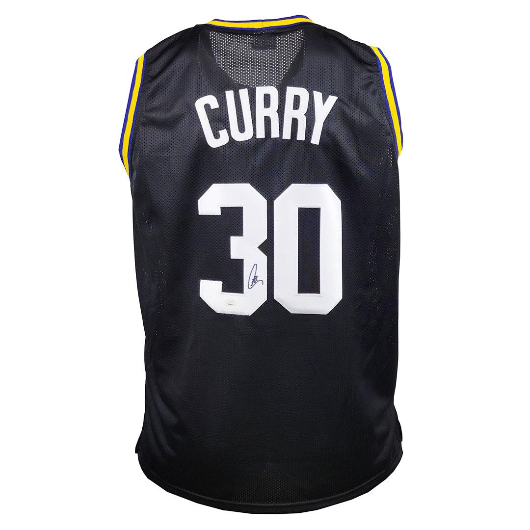 stephen curry black and gold jersey
