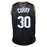 Steph Curry Signed Golden State Black Basketball Jersey (JSA) - RSA