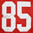 Vernon Davis Signed San Francisco Red Football Jersey (Beckett) - RSA