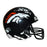 Terrell Davis Signed HOF 17 Inscription Denver Broncos Mini Replica Blue Football Helmet (JSA) - RSA