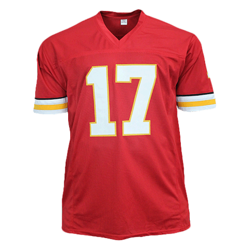 Steve DeBerg Kansas City Chiefs Autographed Football Jersey Red (JSA) - RSA