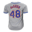 Jacob deGrom Signed New York Grey Baseball Jersey (JSA) - RSA