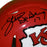 Steve DeBerg Signed Kansas City Chiefs Speed Mini Replica Red Football Helmet (JSA) - RSA