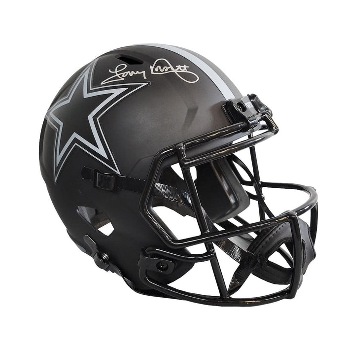 Tony Dorsett Signed Dallas Cowboys Eclipse Speed Full-Size Replica Football Helmet (Beckett) - RSA
