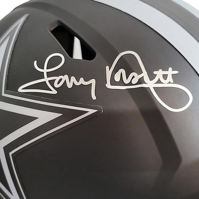 Tony Dorsett Signed Dallas Cowboys Eclipse Speed Full-Size Replica Football Helmet (Beckett) - RSA