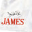 James "Buster" Douglas Autographed White Boxing Trunks (JSA) - RSA
