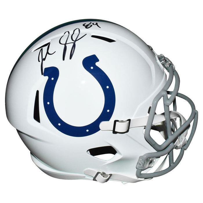 Jack Doyle Signed Indianapolis Colts Speed Full-Size Replica Football Helmet (JSA) - RSA